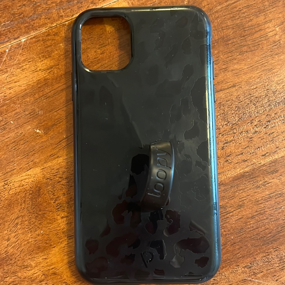 Midnight Leopard iPhone 11 Loopy Case